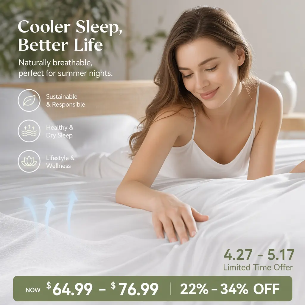 Bedsure bamboo sheet set — look 2